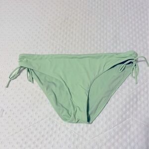 Roxy Bikini Bottom, Mint Green, Size L